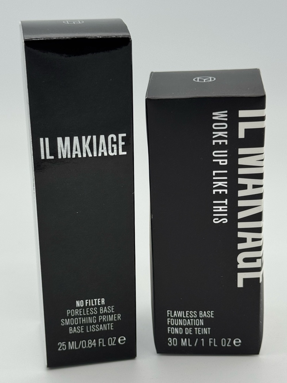 Il Makiage Lot Primer No Filter Poreless Base & #40 Foundation WOKE UP LIKE THIS